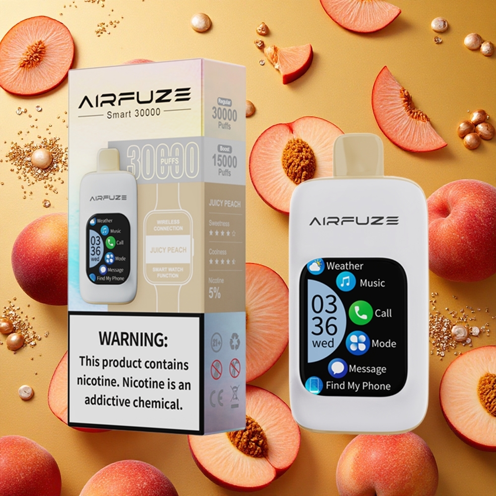 AirFuze Smart 30000 Puffs Pod Desechable Durazno Jugoso 5% Nicotina