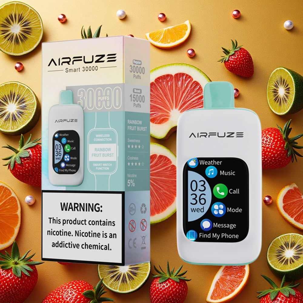AirFuze Smart 30000 Puffs Pod Frutas del Arcoíris Tipo-C 900mAh