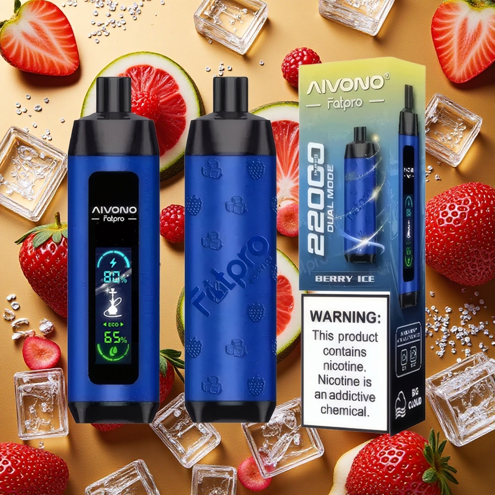 Aivono Aim Fatpro 22000 Puffs Bayas Heladas 28ml 0.6ohm