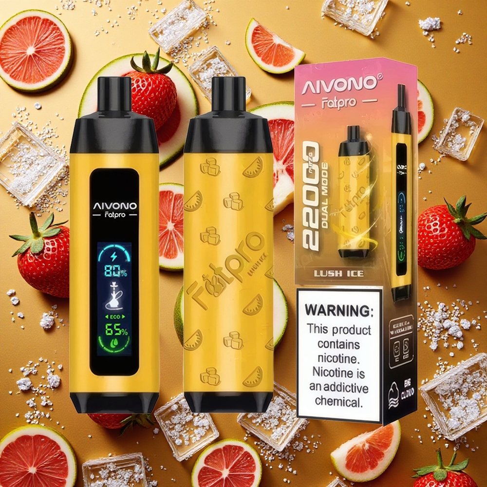 Aivono Aim Fatpro 22000 Puffs Lush Ice (Helado Exuberante) 28ml Recargable