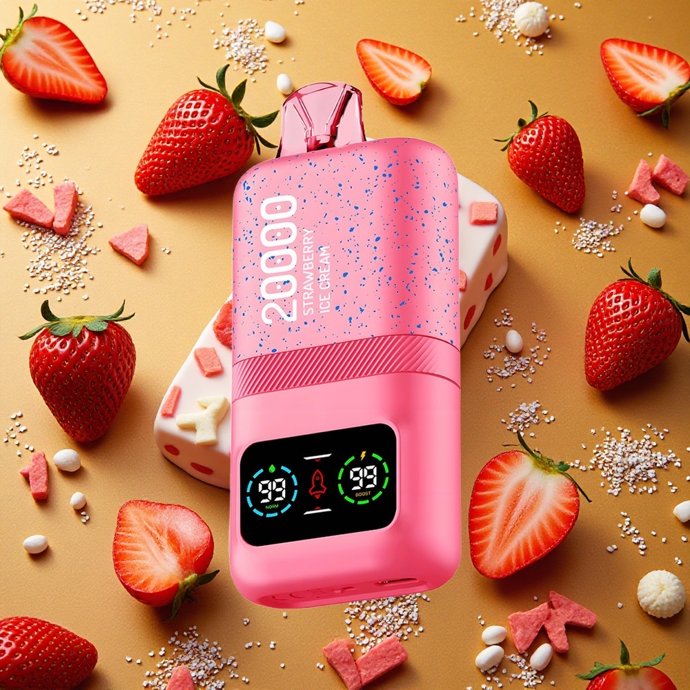 Aivono Aim Magic 20000 Puffs Fresa Helado 26ml Dual Mesh