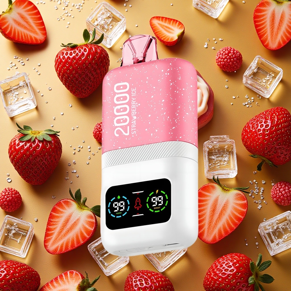 Aivono Aim Magic 20000 Puffs Fresa Hielo Dual Mesh Coils