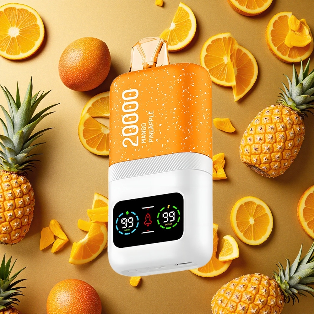Aivono Aim Magic 20000 Puffs Mango Piña Dual Mesh Coils LCD