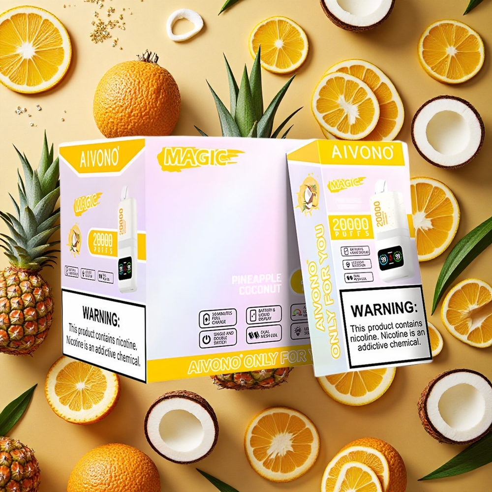 Aivono Aim Magic 20000 Puffs Piña Coco Dual Mesh Tipo-C