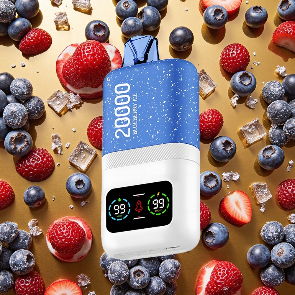 Aivono Aim Magic 20000 Puffs Vape Arándano Hielo Dual Mesh LCD