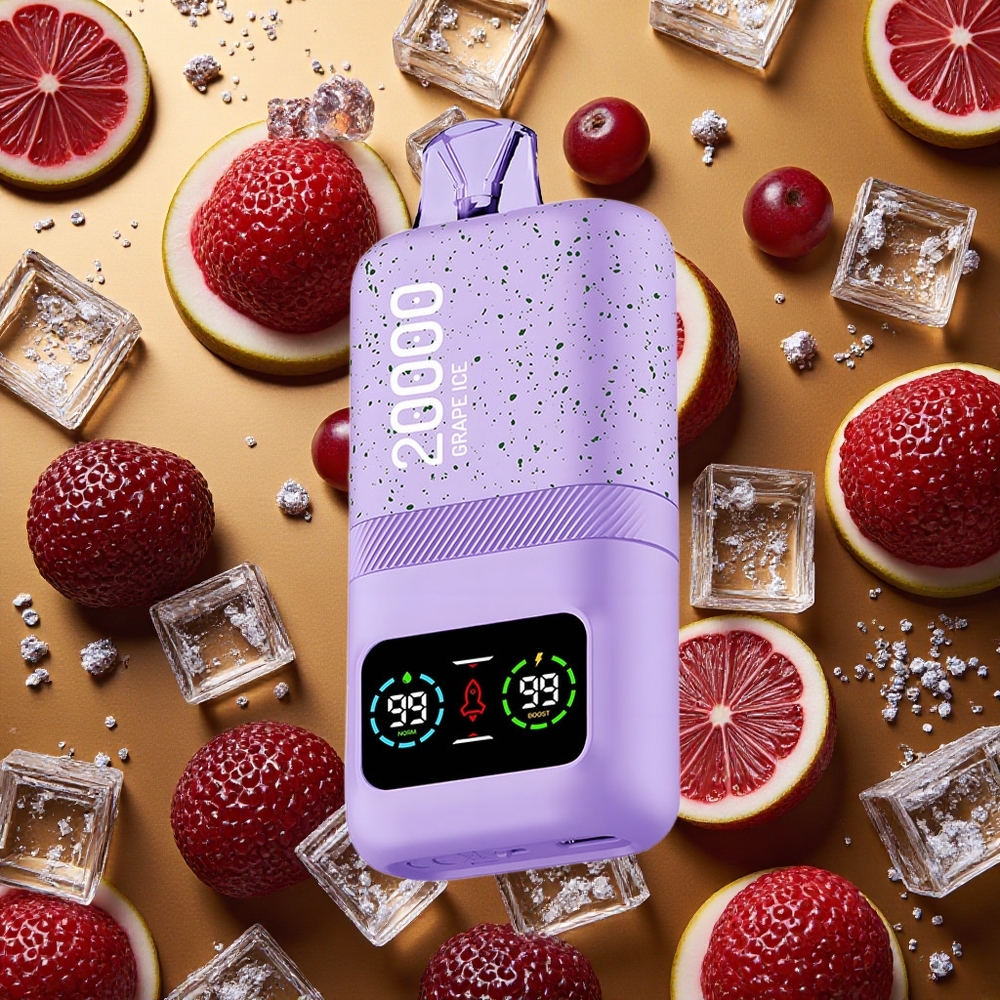 Aivono Aim Magic 20000 Puffs Vape Uva Hielo Dual Mesh Recargable