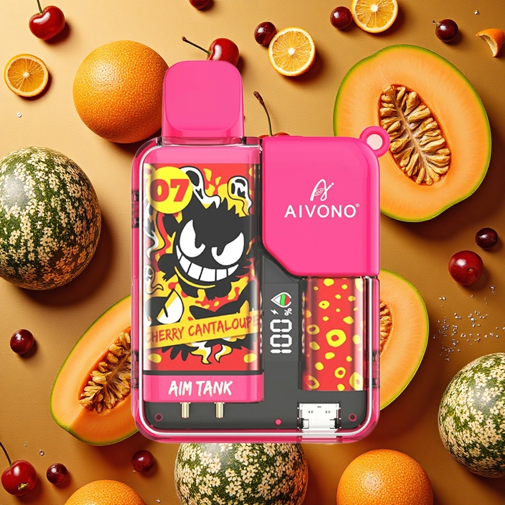 Aivono Aim Tank 9500 Puffs Cereza Melón 18ml LCD