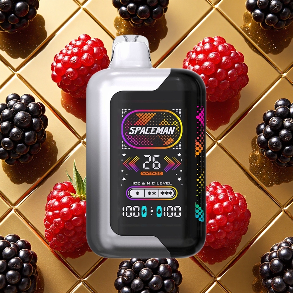 SMOK SPACEMAN SP40000 20ml Zarzamora Frambuesa Vape Desechable