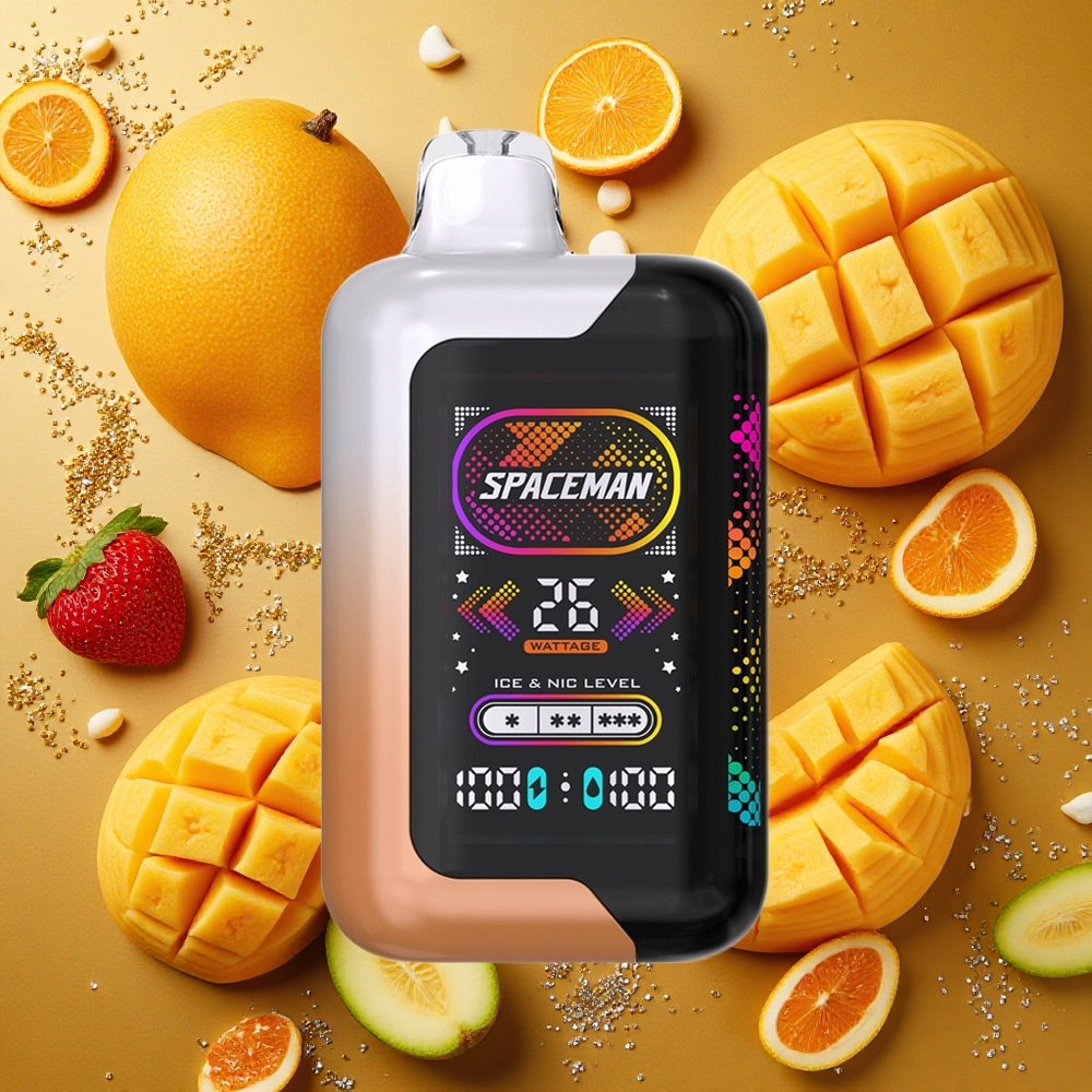 SMOK SPACEMAN SP40000 40000 Puffs Vape Desechable Mango Agrio Melón Miel