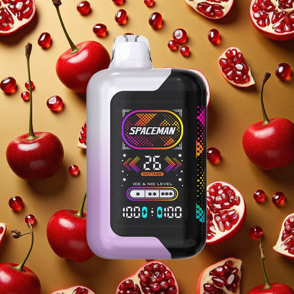 SMOK SPACEMAN SP40000 Vape Desechable Cereza Granada 20ml 1000mAh