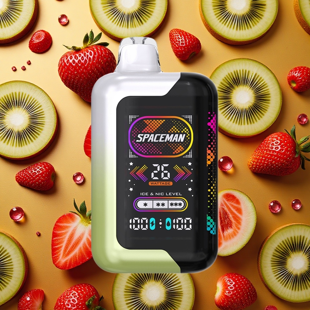 SMOK SPACEMAN SP40000 Vape Desechable Fresa-Kiwi 20ml 1000mAh