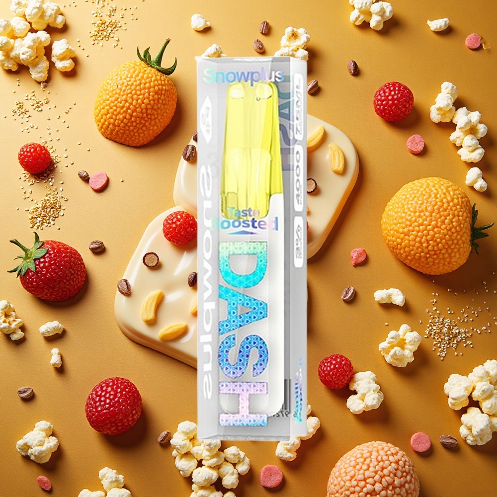 Snowplus Dash 4000 Puffs Dispositivo Desechable Palomitas de Vainilla 7.5 ml