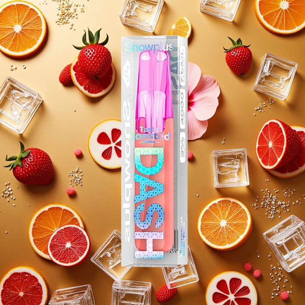 Snowplus Dash 4000 Puffs Dispositivo Desechable Té Helado de Hibisco Capacidad de Batería 530 mAh