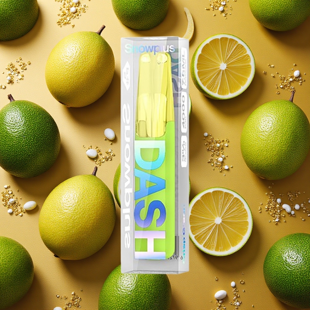 Snowplus Dash 4000 Puffs Dispositivo Desechable Verde Crujiente 7.5 ml