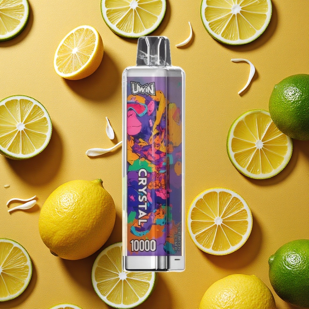 UWIN Crystal 10000 Puffs Vape Limón Lima 18ml RGB