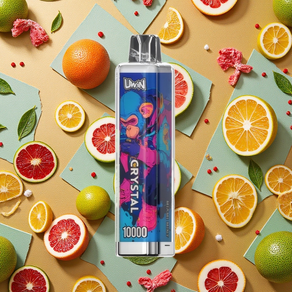 UWIN Crystal 10000 Puffs Vape Menta Miami 18ml RGB