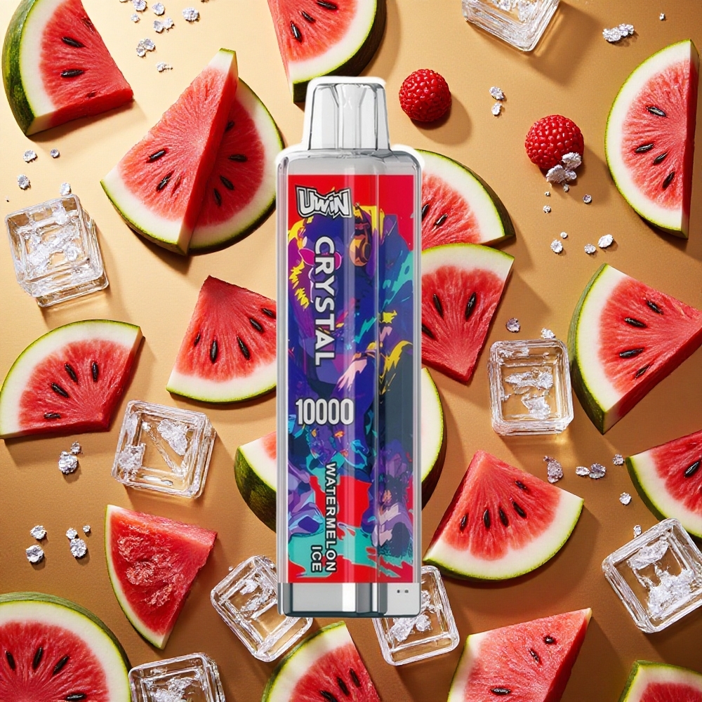 UWIN Crystal 10000 Puffs Vape Sandía Hielo 18ml RGB