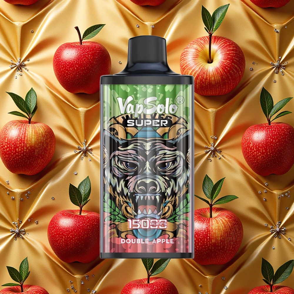 Vapsolo Super 15000 Puffs Manzana Doble 40ml Tipo-C