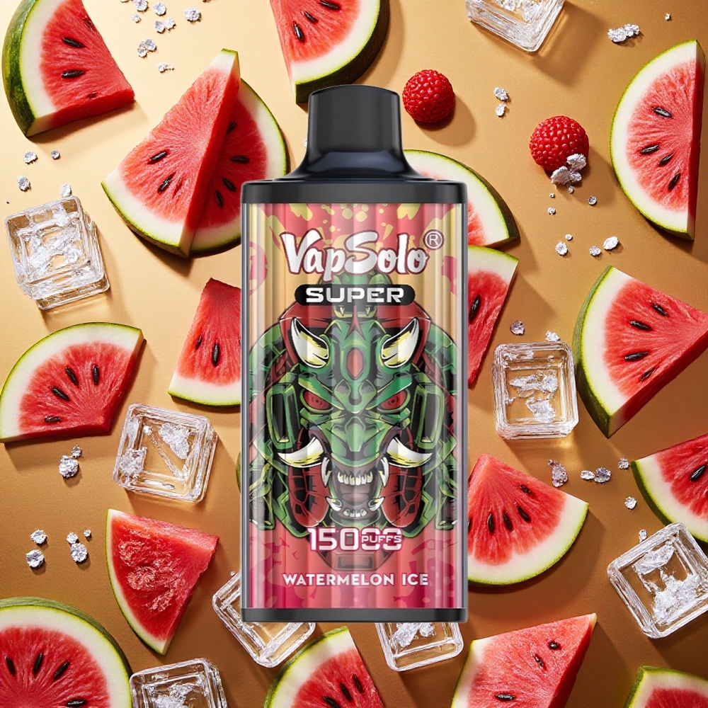 Vapsolo Super 15000 Puffs Sandía Helada 40ml Tipo-C