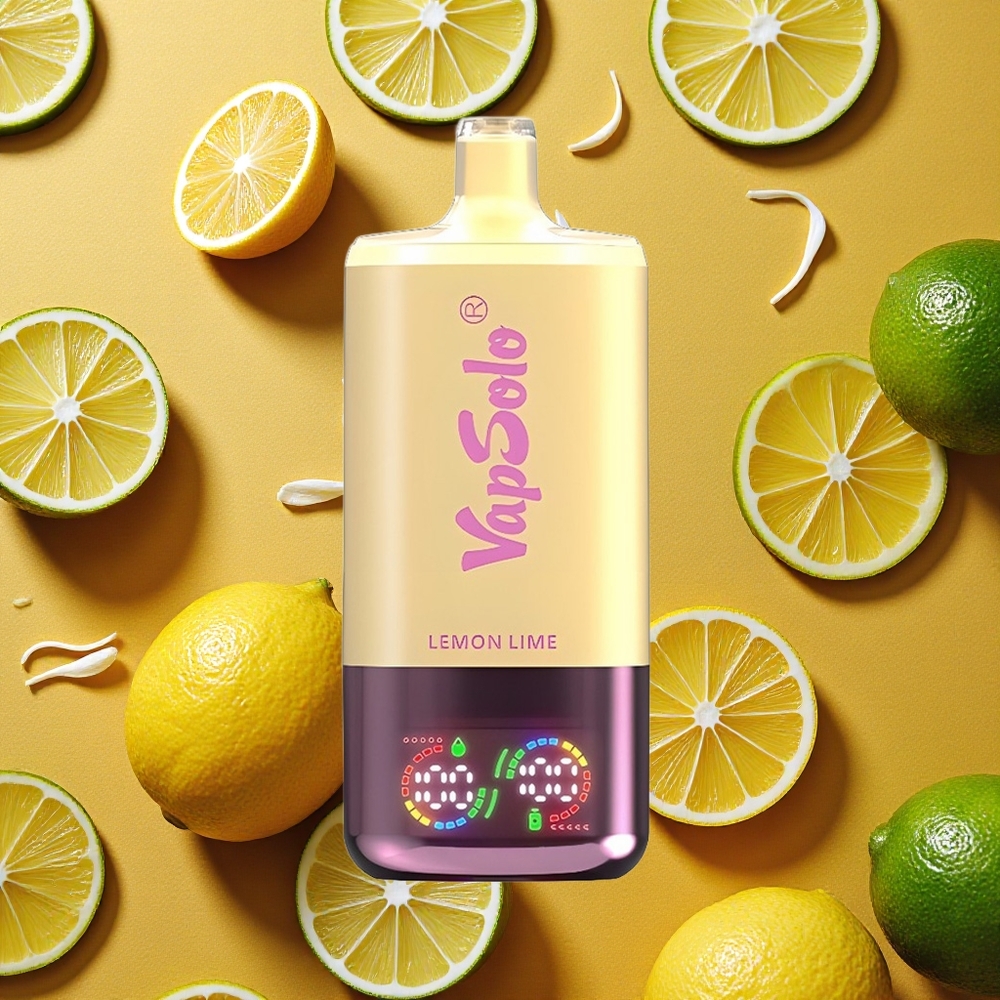 VapSolo Triple 30000 Puffs Vape Limón Lima 40ml Tipo-C