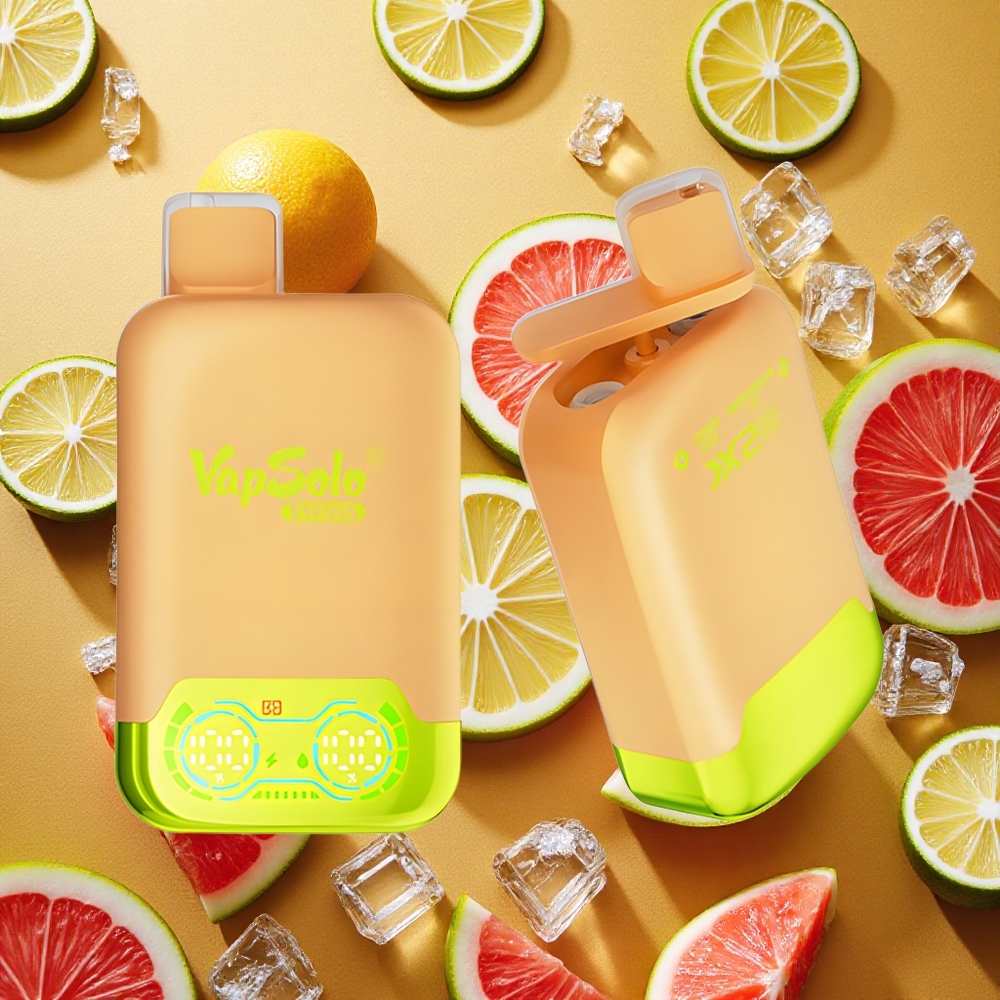 Vapsolo Twins 20000 Puffs Vape Lima Limón & Sandía Helada 40ml Tipo-C