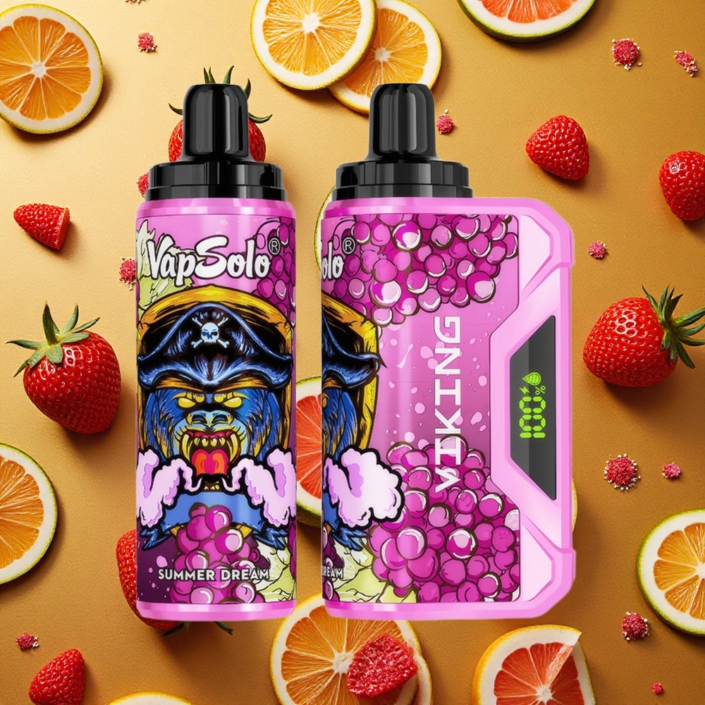 VapSolo VIKING 12000 Puffs 22ml Sueño de Verano Vape Desechable