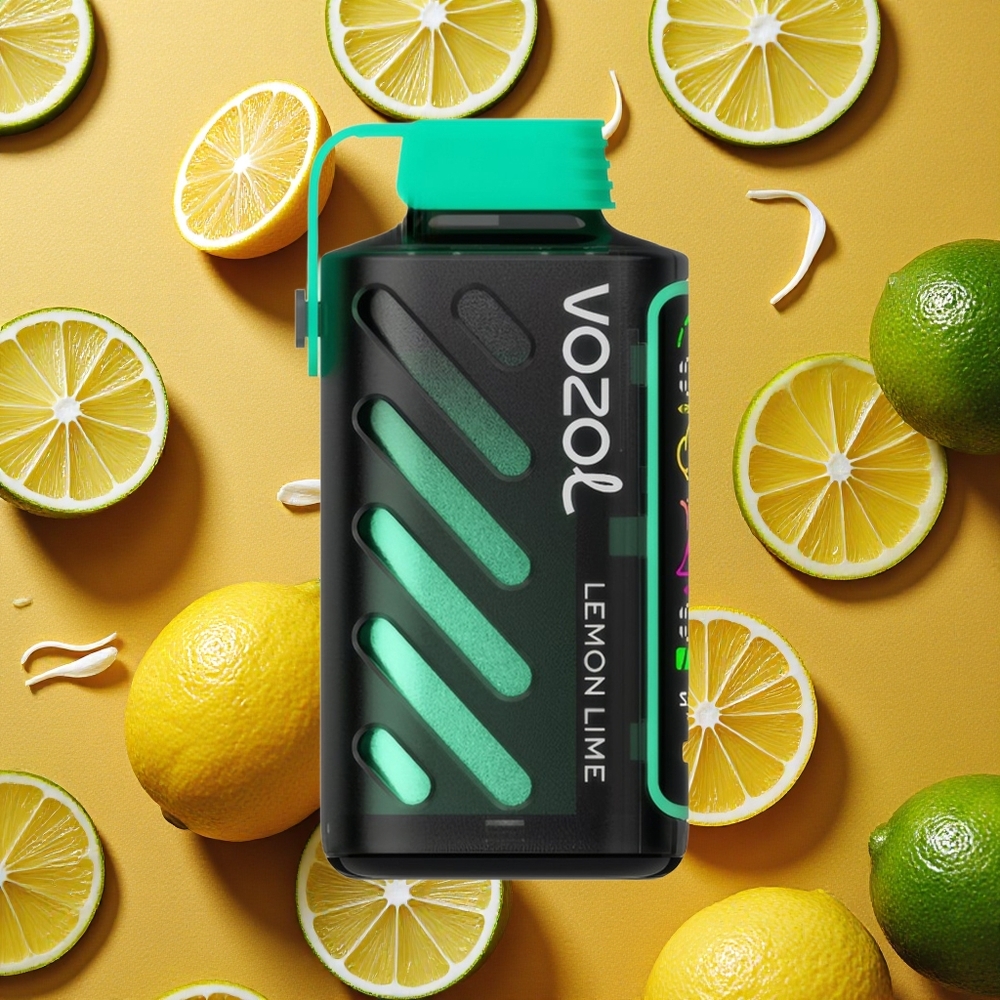 VOZOL Gear Power 20000 Puffs Lima Limón Pantalla Completa