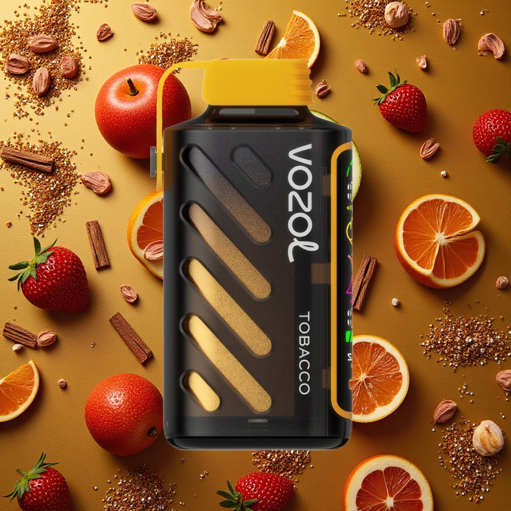 VOZOL Gear Power 20000 Puffs Tabaco Pantalla Completa Dual Mesh Coil