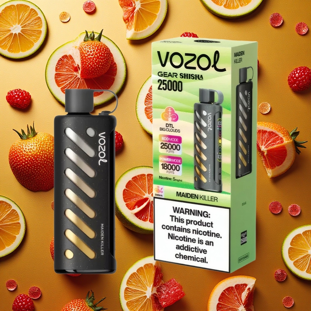 VOZOL Gear Shisha 25000 Puffs Maiden Killer Dual Mesh Vape Desechable
