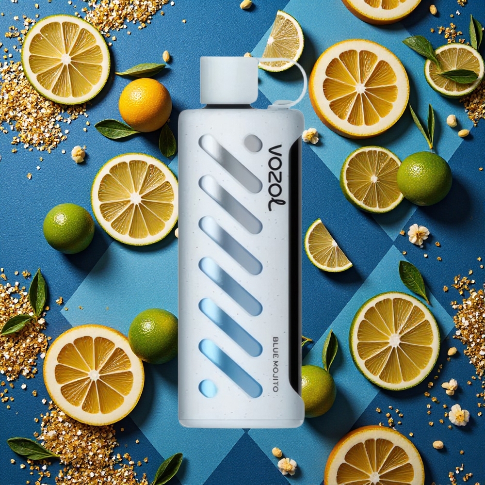 VOZOL Gear Shisha 25000 Puffs Mojito Azul 30 Sabores Dual Mesh