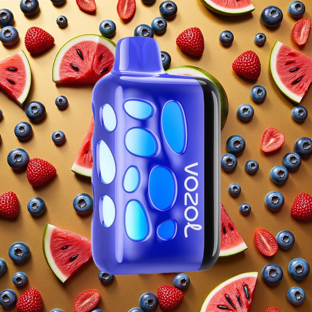 VOZOL RAVE 40000 Desechable Arándano Sandía Carga Rápida 80%