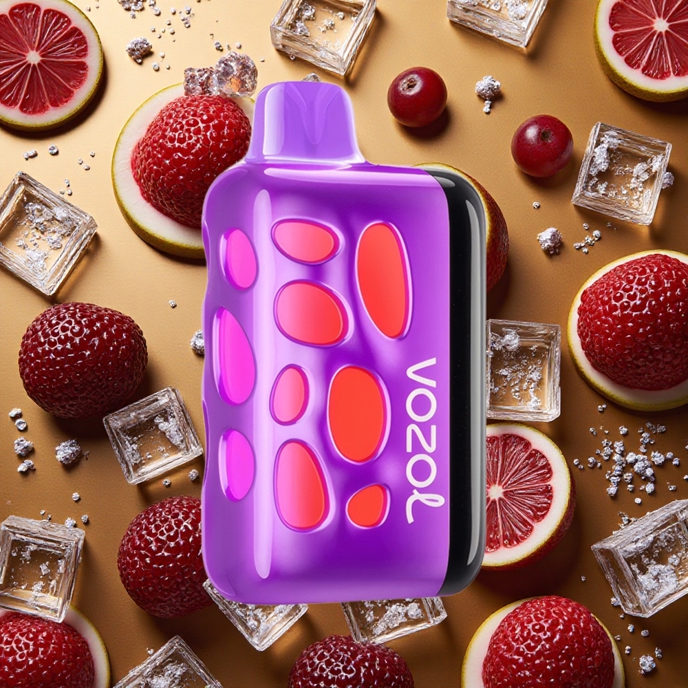 VOZOL RAVE 40000 Desechable Uva Helada Carga Rápida 80% en 20 Min