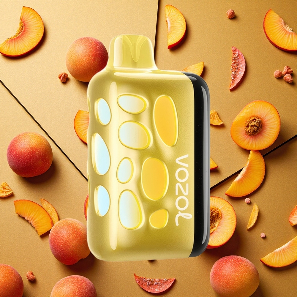 VOZOL RAVE 40000 Vape Desechable Mango Durazno 80% Carga en 20 Min