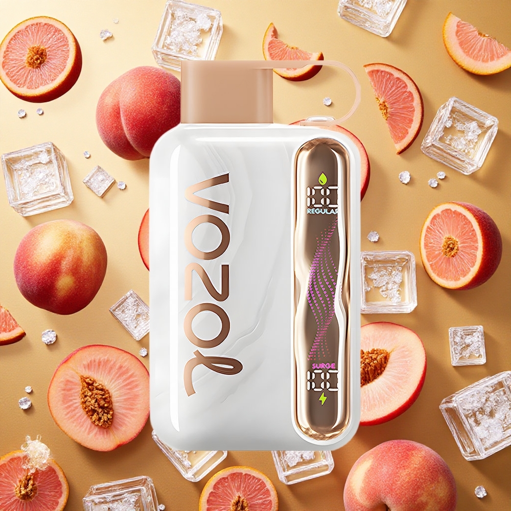 VOZOL STAR 40000 Puffs Vape Melocotón Hielo 1000mAh Tipo-C