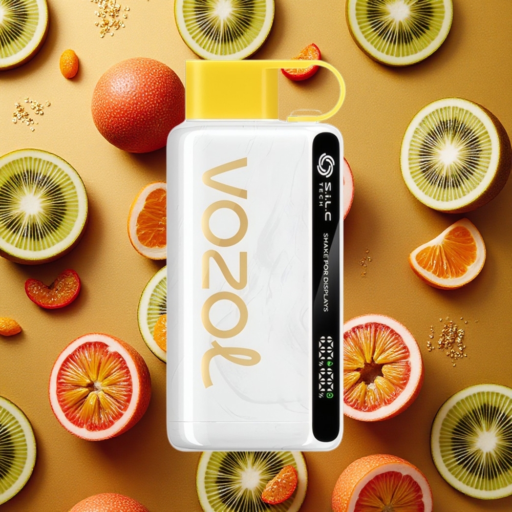 VOZOL STAR 9000/12000 Desechable Vape Kiwi Maracuyá Guayaba Carga Rápida 30%